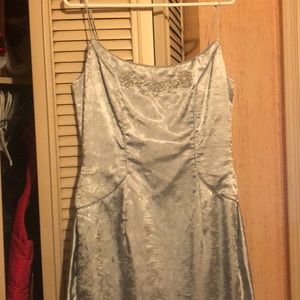 Evening Gown - circa 00s Powder Blue